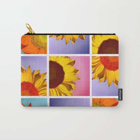 sunflowers Carry-All Pouch
