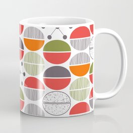 Modern Retro 1950's Inspired Pattern Coffee Mug