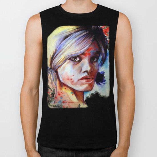 Daisy Biker Tank
