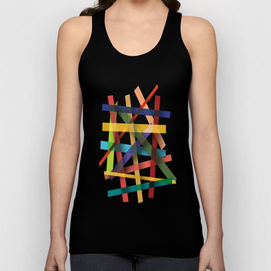 Abstract #436 Unisex Tank Top