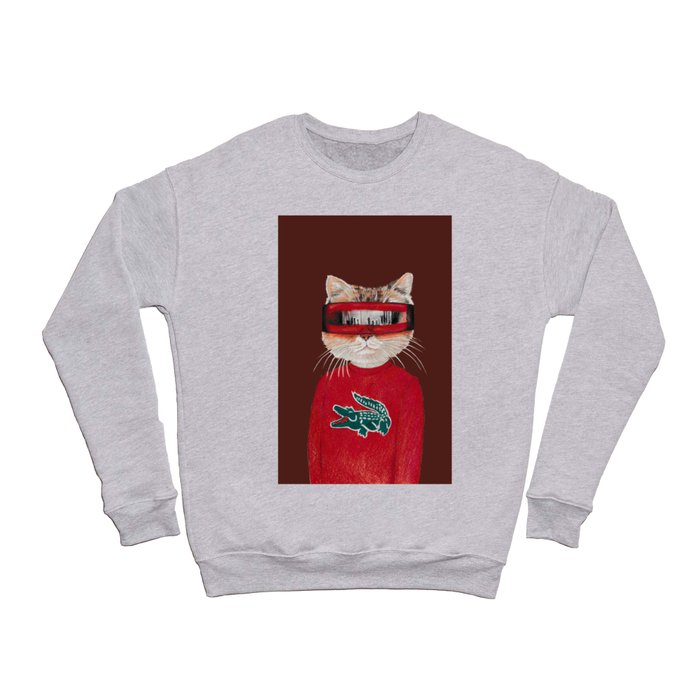 Cyeber Cat. Crewneck Sweatshirt