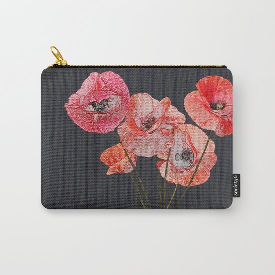 Still life with poppies Carry-All Pouch