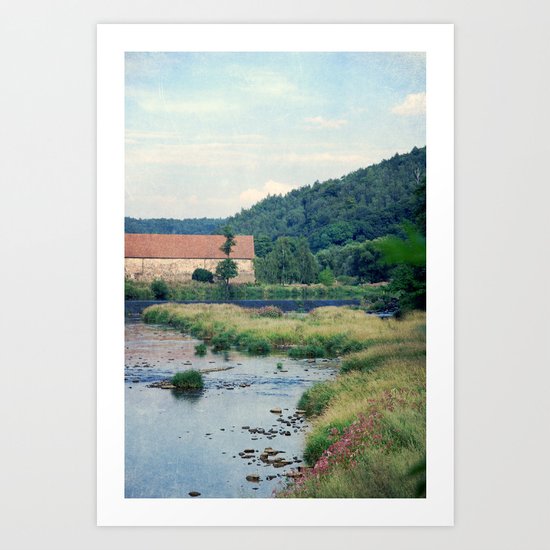 summer breeze Art Print