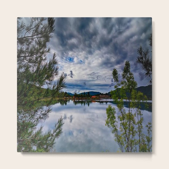 GREEN ART Metal Print