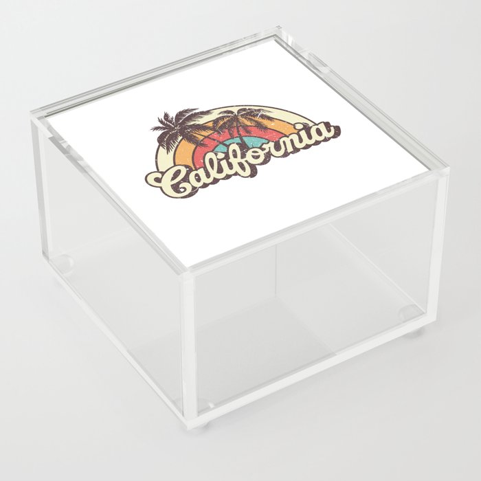 California honeymoon trip Acrylic Box