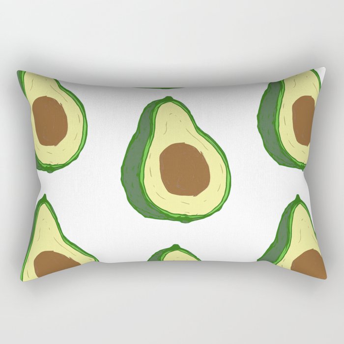 Avocados Rectangular Pillow