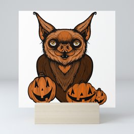 Halloween Bat Mini Art Print