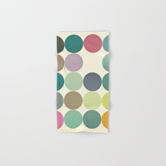 Circles I Hand & Bath Towel