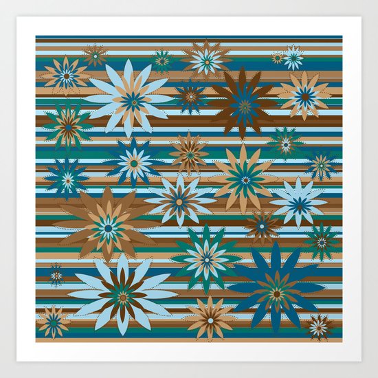 Flower Power Art Print