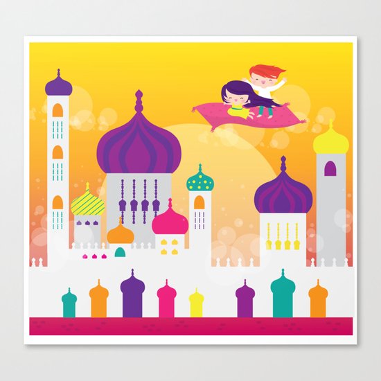 me and you Canvas Print