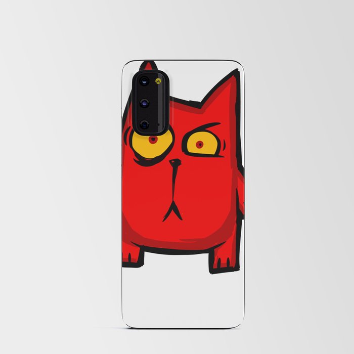 demon cat Android Card Case
