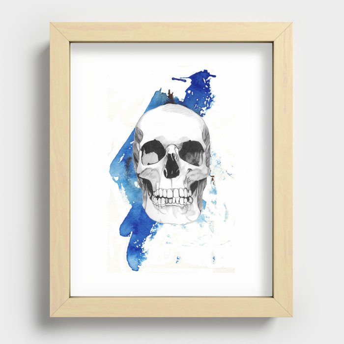 Skull party Recessed Framed Print