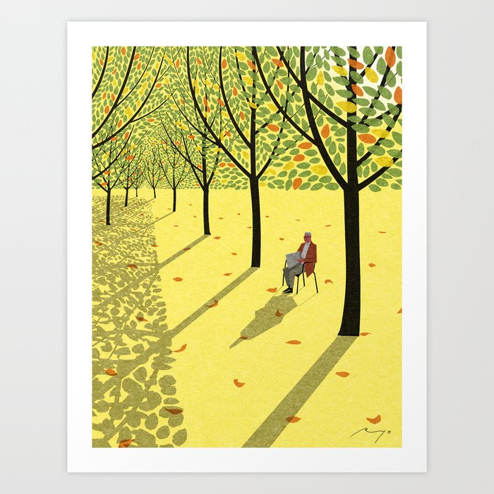 Autumn Afternoon (2014) Art Print