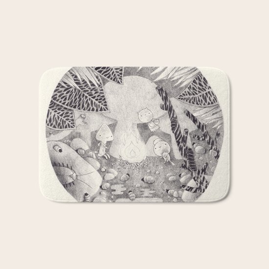 tri Bath Mat