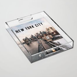 New York City Views Acrylic Tray