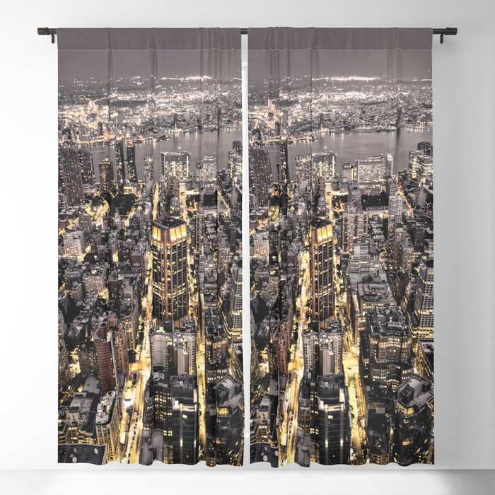 NYC Skyline Blackout Curtain