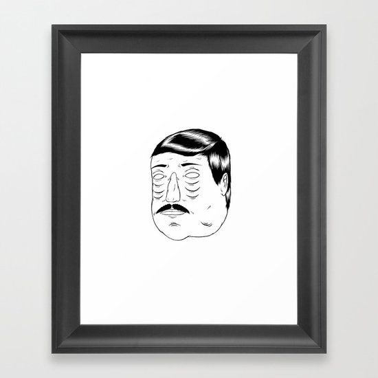 Needing some sleep! Framed Art Print