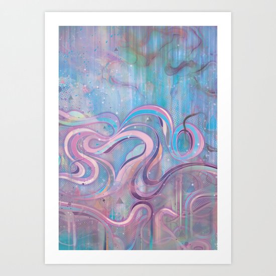 Cascade Art Print