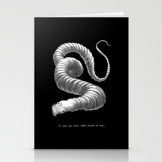 I Wish You Were Still Inside Of Me Stationery Cards