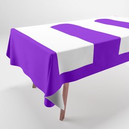 letter M (White & Purple) Tablecloth
