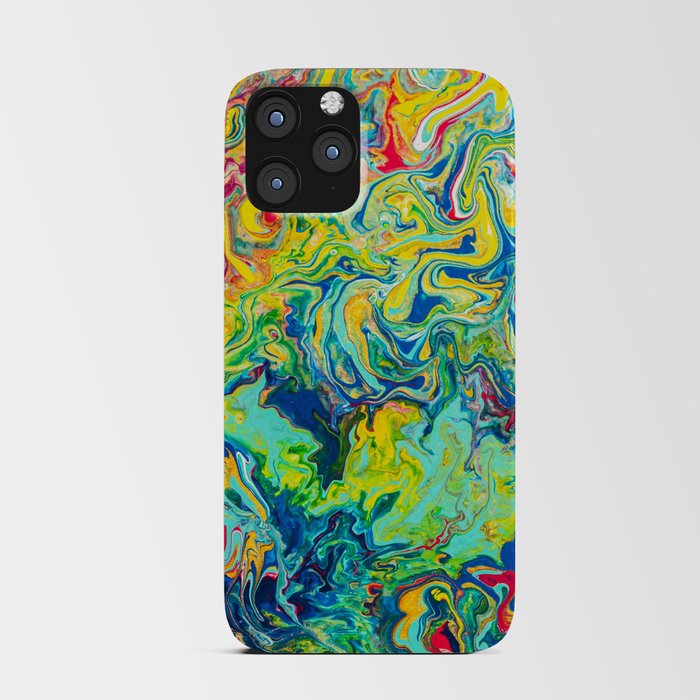 Colorful mood iPhone Card Case