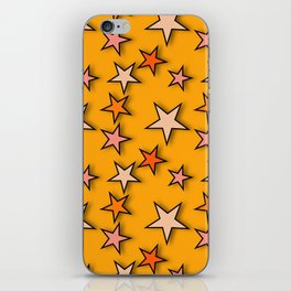 y2k-star yellow iPhone Skin