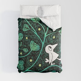 Birds and Leaves Comforter