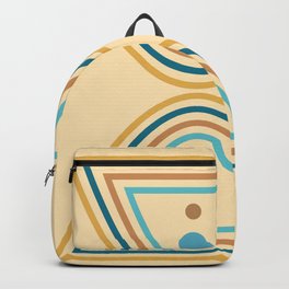 Parabolic Hourglass 03 - Minimal Geometric Abstract Backpack