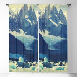 Cerro Torre in Argentina Blackout Curtain