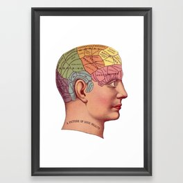 A Picture of Good Health Framed Art Print