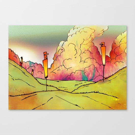 The waiting game Canvas Print