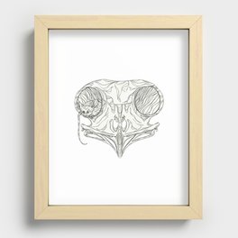 Hiding Place Recessed Framed Print