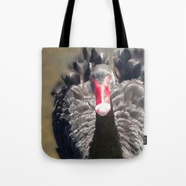 Black swan Tote Bag | Black And White, Australia, Nature, Digital, Color, Photo, Bird, Swan, Black 