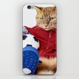 The Cat is #Adidas iPhone Skin