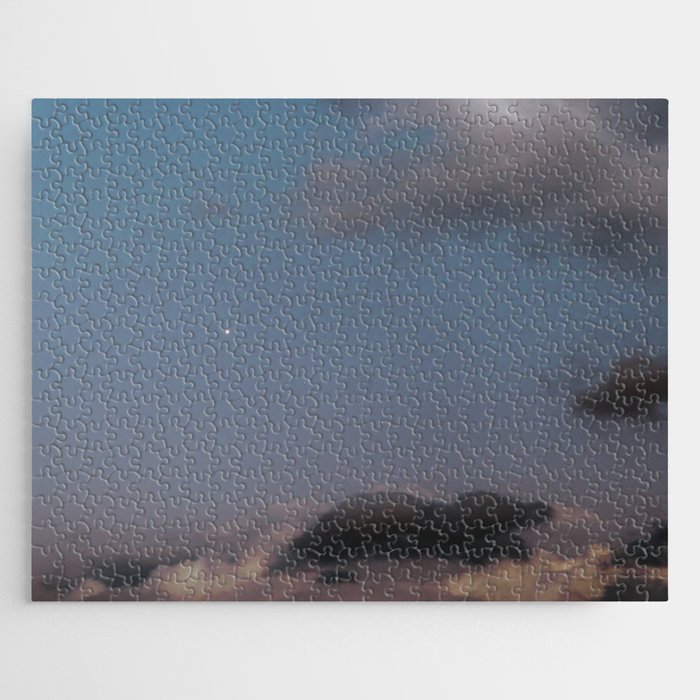 Night Sky Clouds | Nautre and Landscape Photography Jigsaw Puzzle
