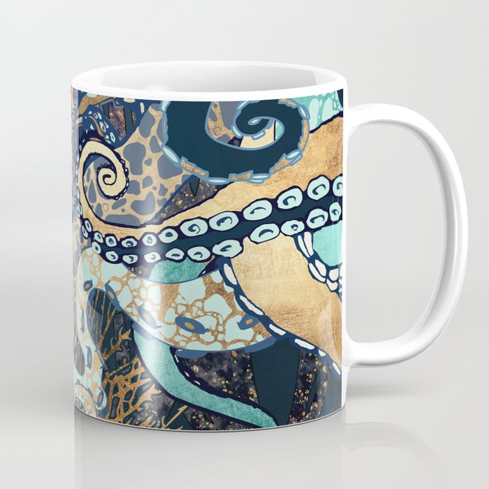 Metallic Octopus II Coffee Mug