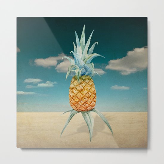 pineapple Metal Print