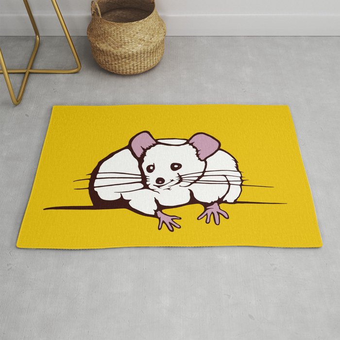 Fat mouse Rug