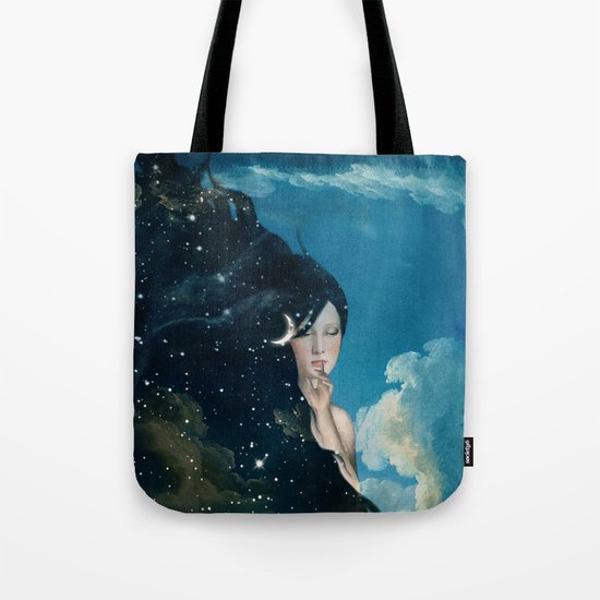 Shhh...Lady Night Is Coming Tote Bag
