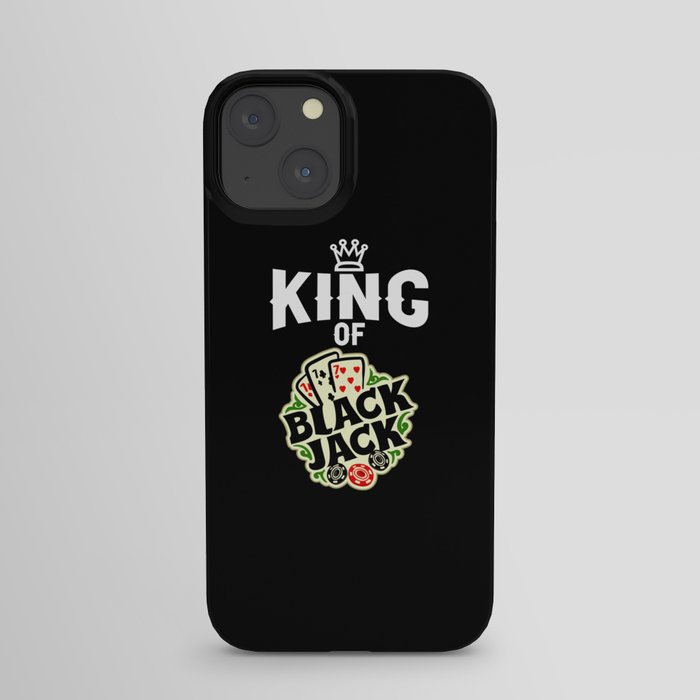 Blackjack Player Casino Basic Strategy Game Cards iPhone Case