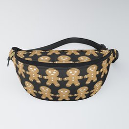 Gingerbread Cookies Pattern Fanny Pack
