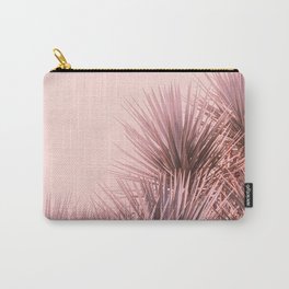 Bohemian Pink Palms Carry-All Pouch | Pink, Tropical, Tropicalart, Forher, Curated, Bohemian, Palms, Bohodecor, Color, Modern 
