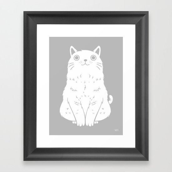 Meow Framed Art Print