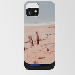 Stormy beach | Nature | Sand and Sea | Thailand iPhone Card Case