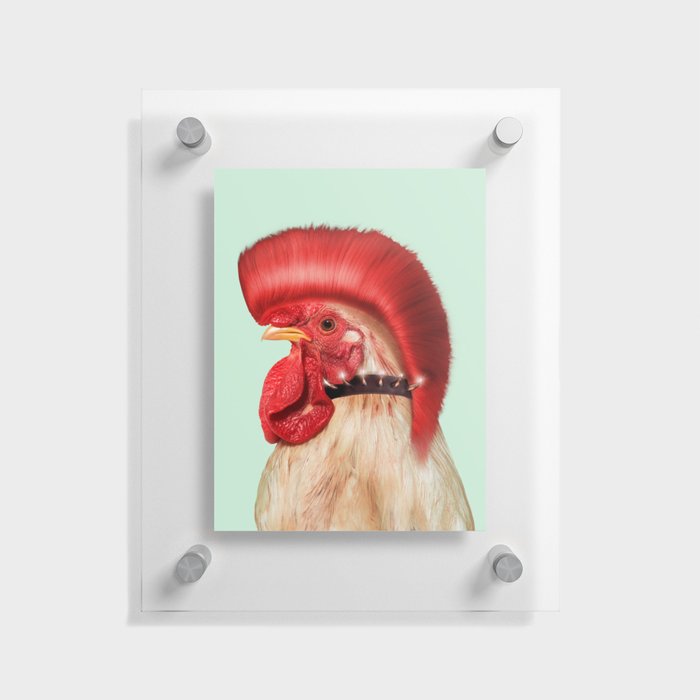 Punk Cock Floating Acrylic Print
