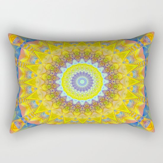Mandala sun 2 Rectangular Pillow