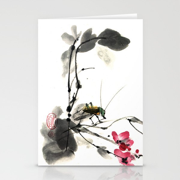 Into paradise Stationery Cards
