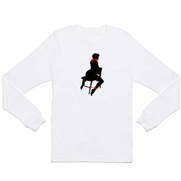 Bondage girl on chair Long Sleeve T Shirt