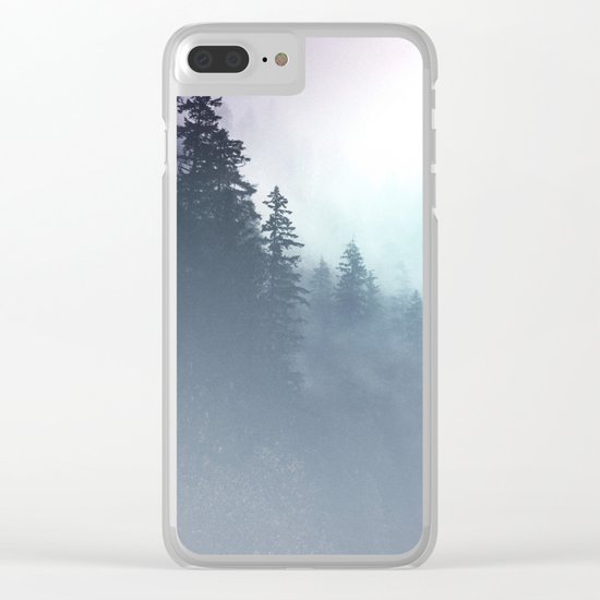 Faded Echos Clear iPhone Case
