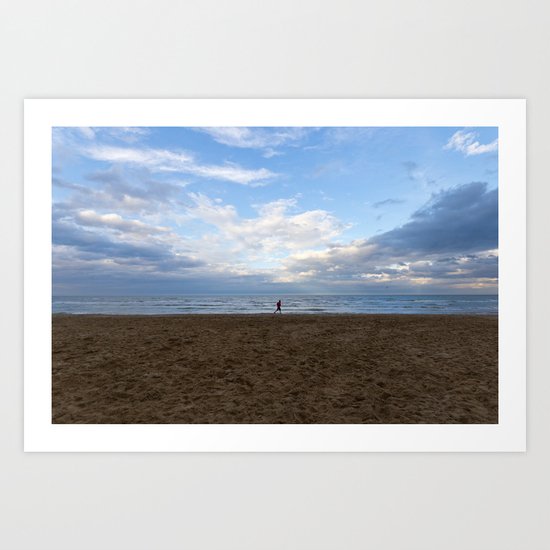 Running free Art Print